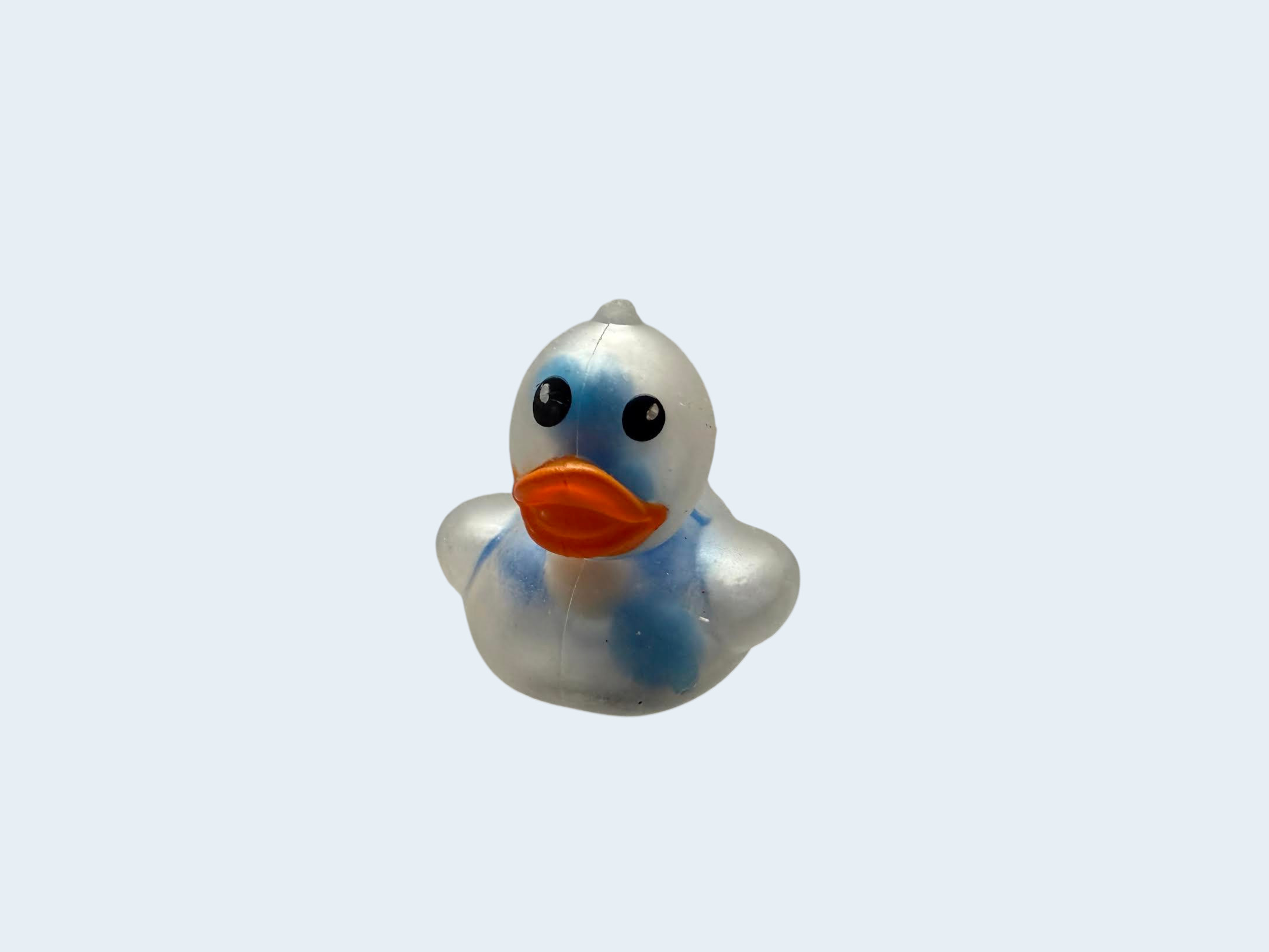 BLUE MINI BEAD DUCK