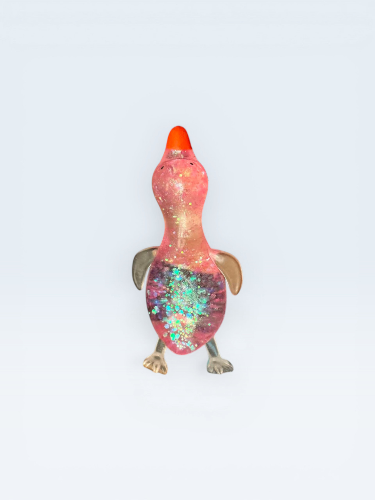 PINKY GLITTER DUCK