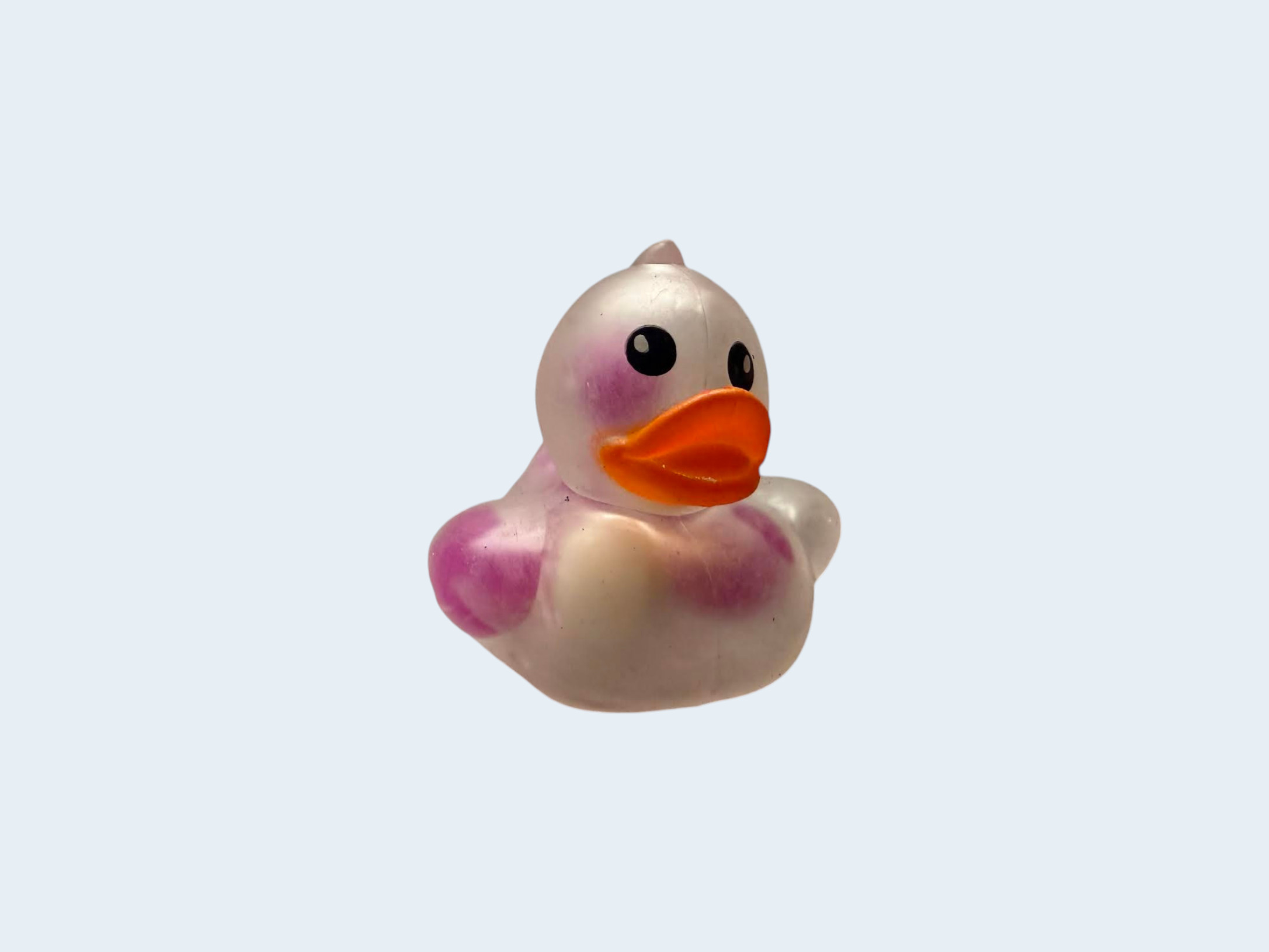 PURPLE BEAD MINI DUCK
